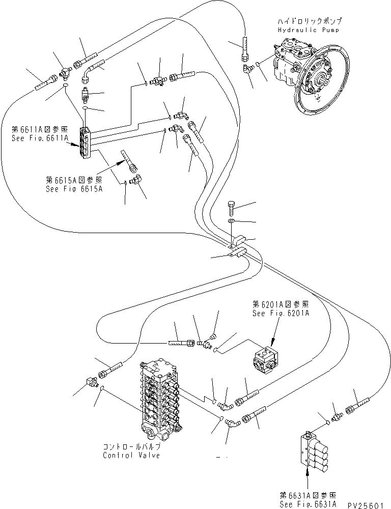 Mobile crushers and recyclers Komatsu / BR100RG-1 S/N 1002-UP(br100rgr) / SOLENOID VALVE LINE (2/2)(#1101-)(150690 : 6612A)