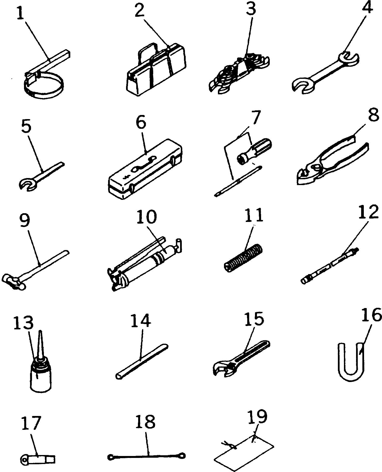 Mobile crushers and recyclers Komatsu / BR200R-1 S/N 1002-UP(br200r-r) / TOOL(210020 : 9901)