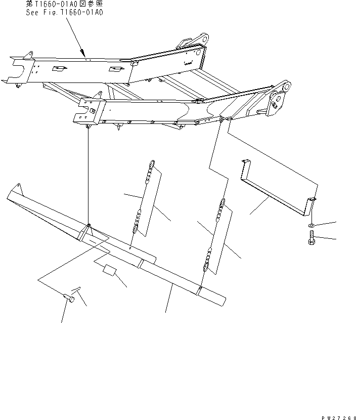 Mobile crushers and recyclers Komatsu / BR200T-1A S/N 1101-UP(br200t0r) / CONVEYOR (INNER PARTS) (MAGNET) (OPTIONAL)(360610 : T1660-11A0)