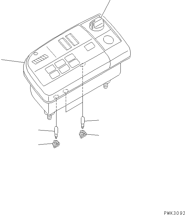 Mobile crushers and recyclers Komatsu / BR200T-1A S/N 1101-UP(br200t0r) / MONITOR(450010 : Y1060-01A0)