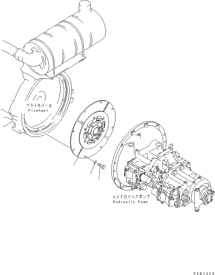 Mobile crushers and recyclers Komatsu / BR300S-1 S/N 1001-UP(br300s-r) / DAMPER(030020 : 1011)