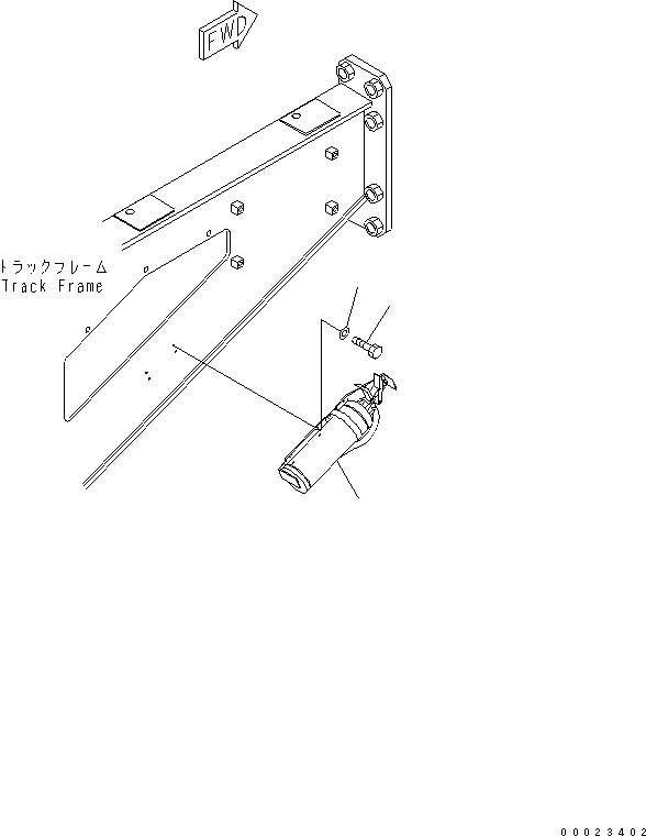 Mobile crushers and recyclers Komatsu / BR300S-2-M1 S/N 2001-UP(br300s0r) / FIRE EXTINGUISHER(210020 : K0830-01A0)