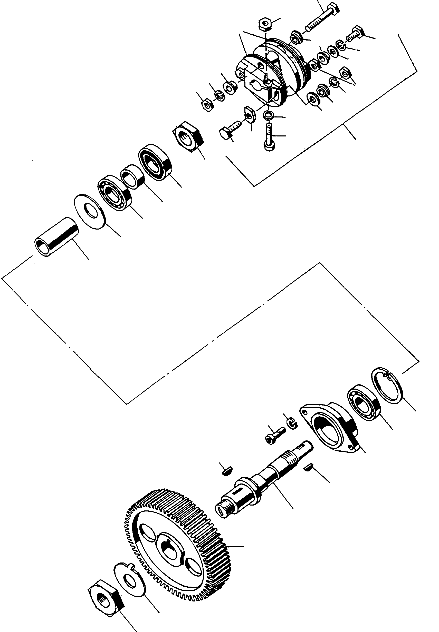 Compactors Komatsu / CD230 S/N 370720051 - Up(cd230) / INJECTION PUMP DRIVE(01-27 : 6117)