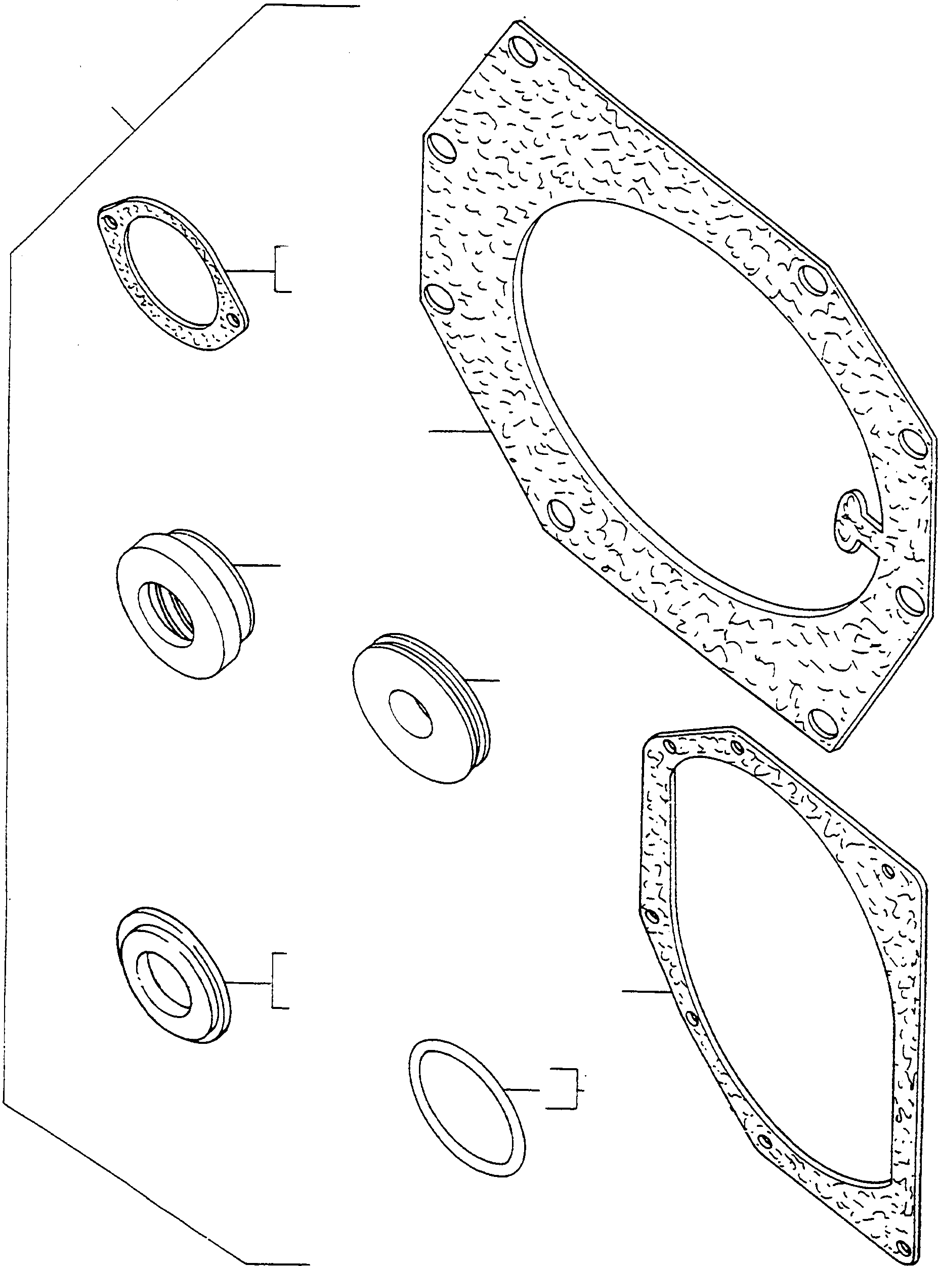 Compactors Komatsu / CD230 S/N 370720051 - Up(cd230) / JOINT KIT, WATER PUMP(01-16 : 9135)