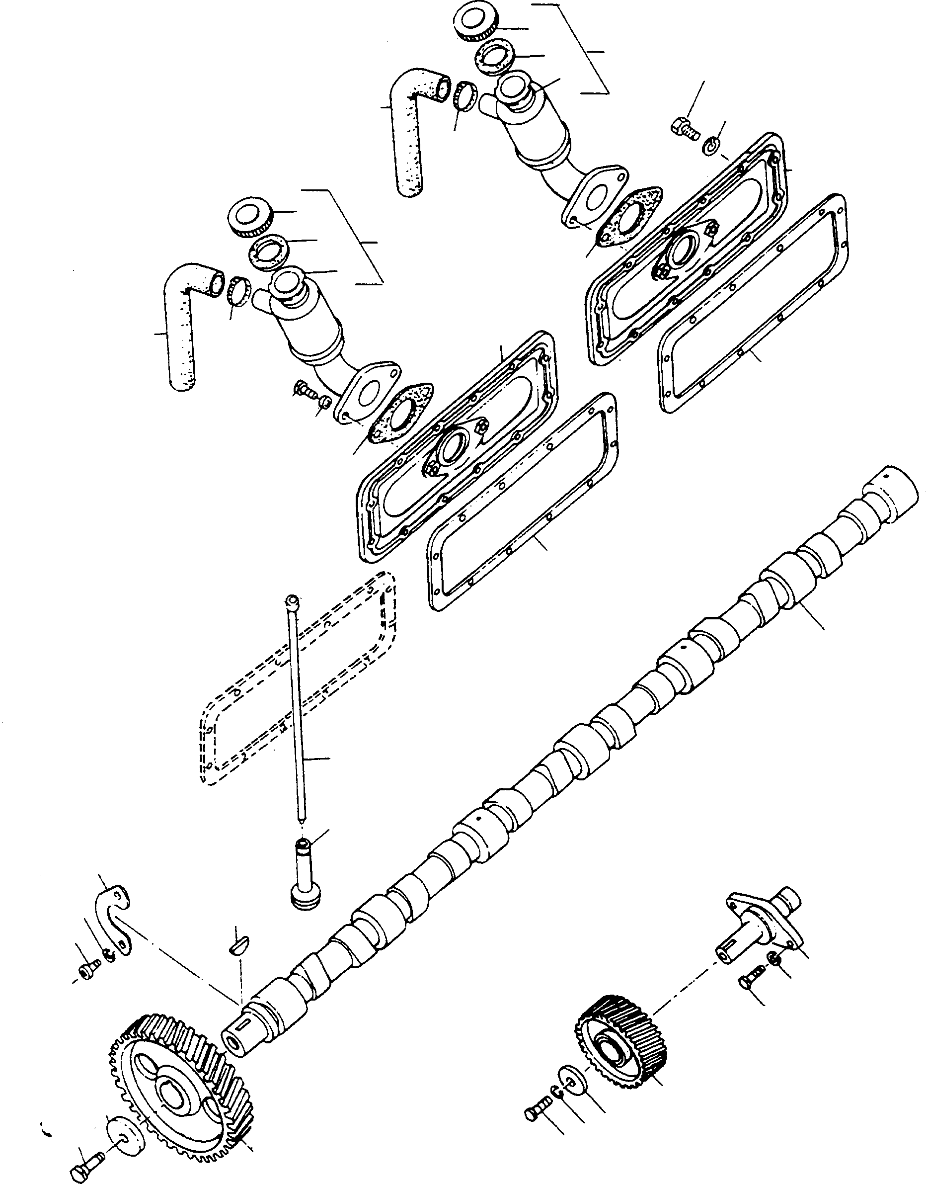 Compactors Komatsu / CD230 S/N 370720051 - Up(cd230) / ENGINE TIMING GEAR(01-09 : A1896)