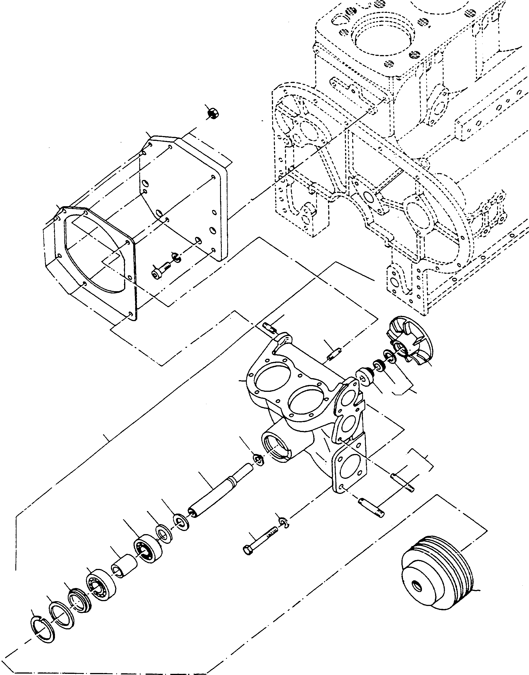 Compactors Komatsu / CD230 S/N 370720051 - Up(cd230) / WATER PUMP(01-15 : A1897)