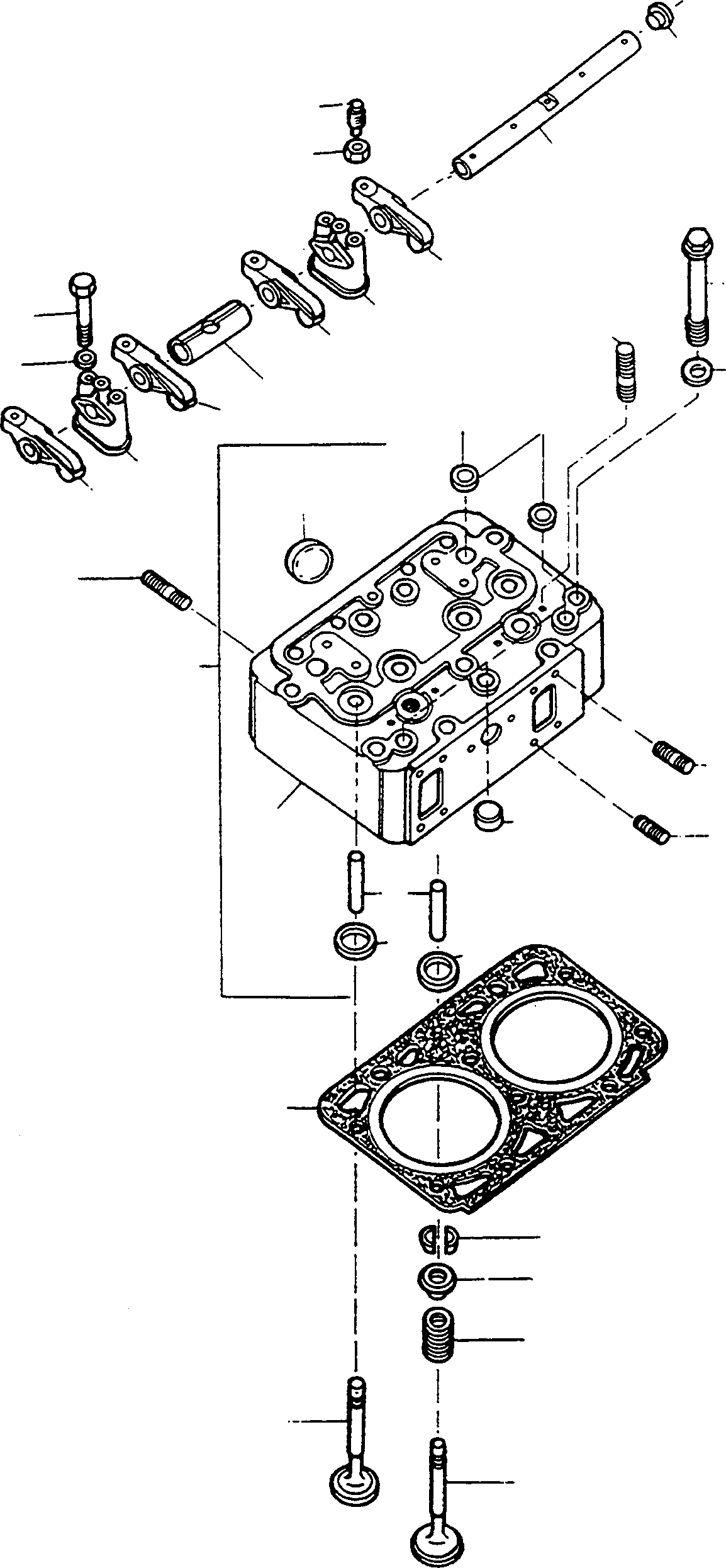 Compactors Komatsu / CD230 S/N 370720051 - Up(cd230) / CYLINDER HEAD AND ATTACHING PARTS(01-05 : A1898)