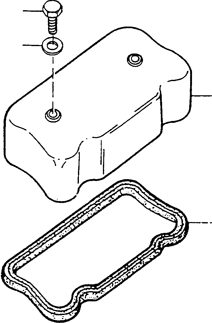 Compactors Komatsu / CD230 S/N 370720051 - Up(cd230) / CYLINDER HEAD COVER, ATTACHING PARTS(01-07 : A1899)
