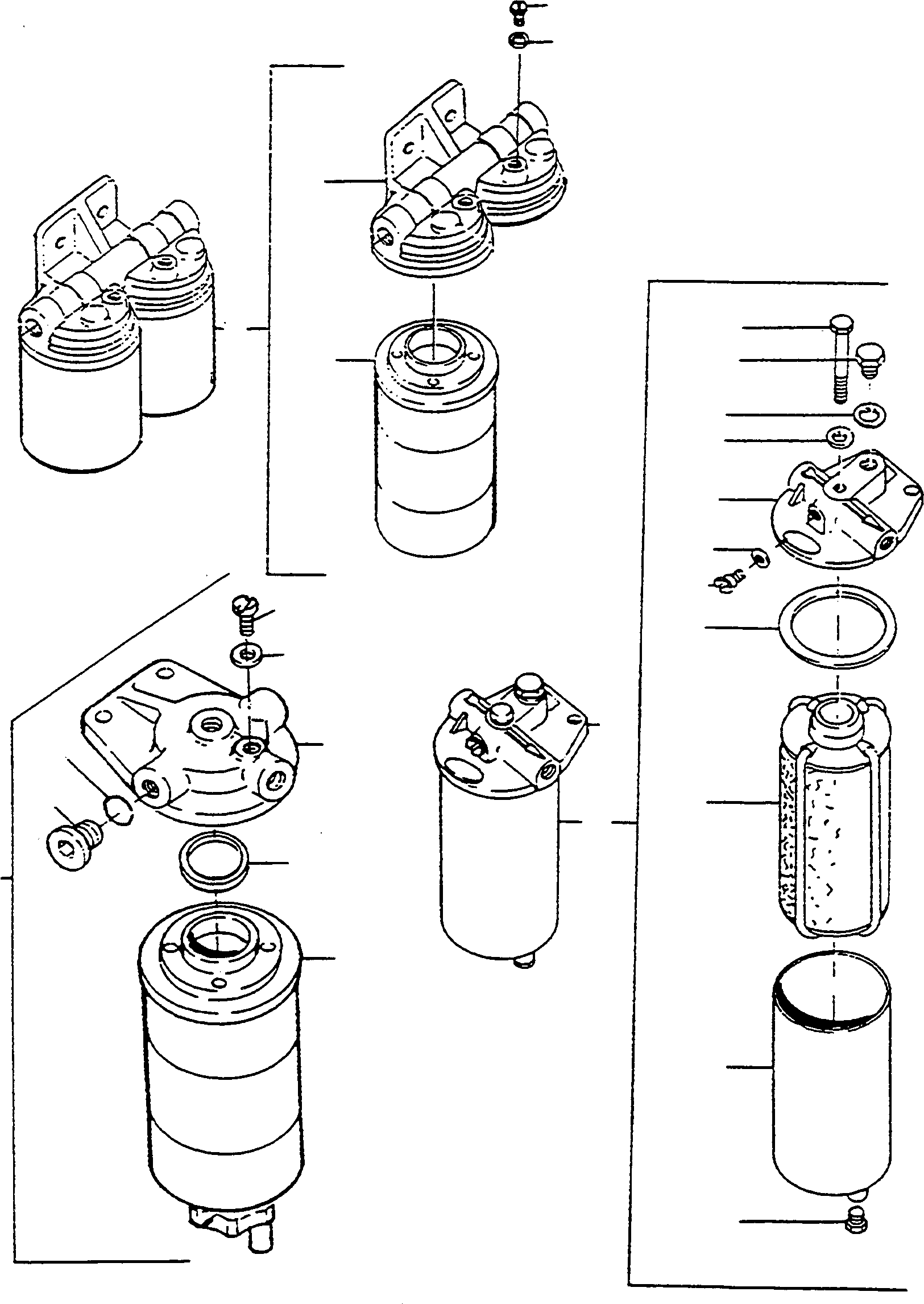 Compactors Komatsu / CD230 S/N 370720051 - Up(cd230) / FUEL FILTER(01-31 : A1944)