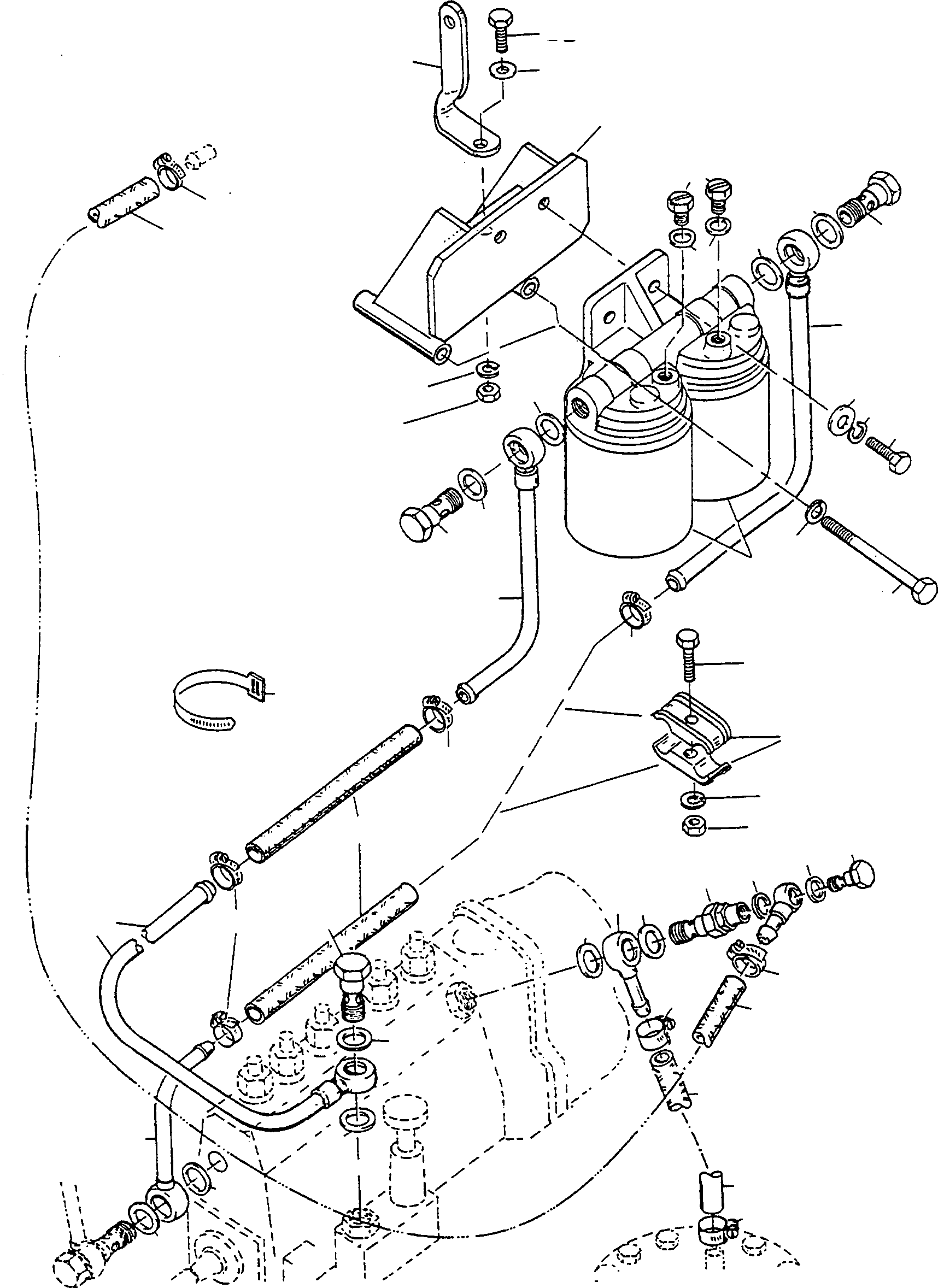 Compactors Komatsu / CD230 S/N 370720051 - Up(cd230) / FUEL SYSTEM, FINE FILTER(01-29 : A3399)