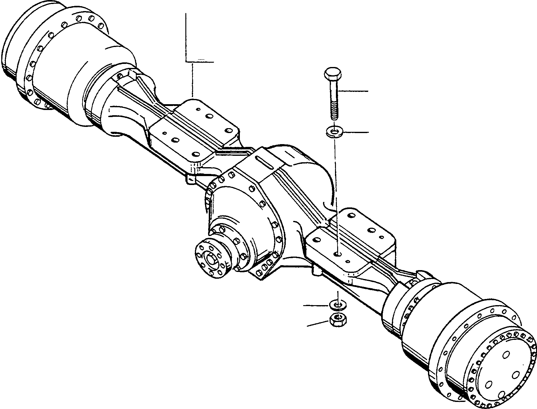 Compactors Komatsu / CD230 S/N 370720051 - Up(cd230) / FRONT AXLE(08-00|a : A3559)
