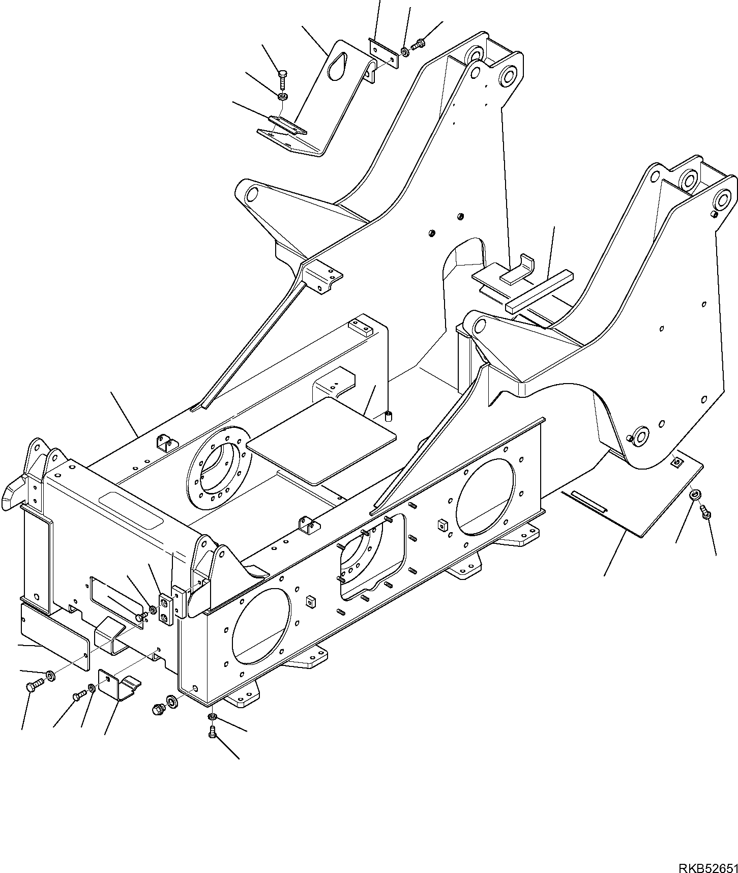 Skid Steer Loaders Komatsu / CK25-1 S/N F00003-Up(ck25) / FRAME(C-3000 : 3000)