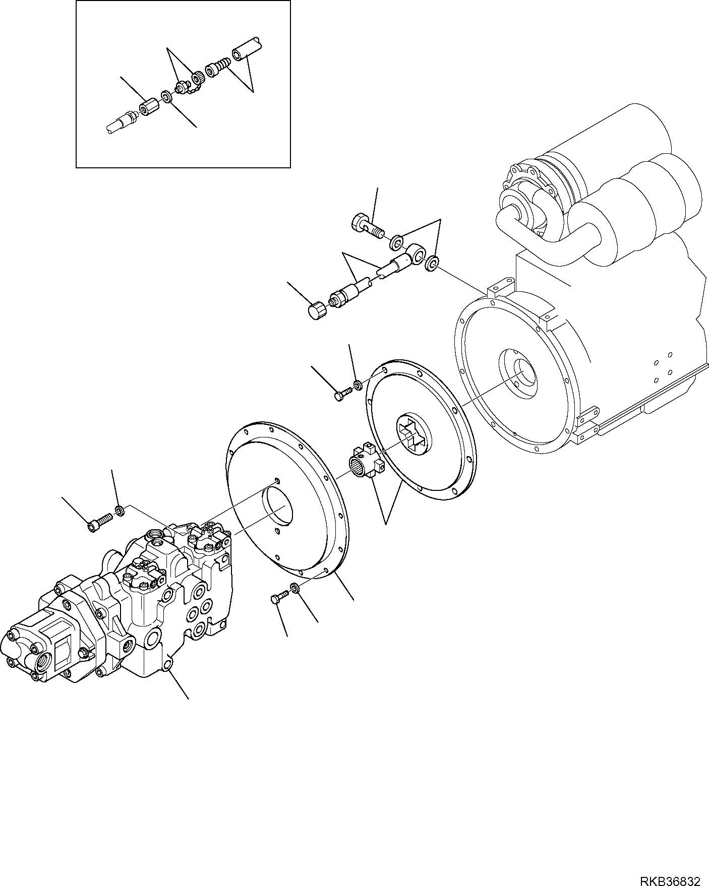 Skid Steer Loaders Komatsu / CK30-1 S/N F00003 AND UP(ck30) / POWER TAKE OFF(B-1010 : 1010)