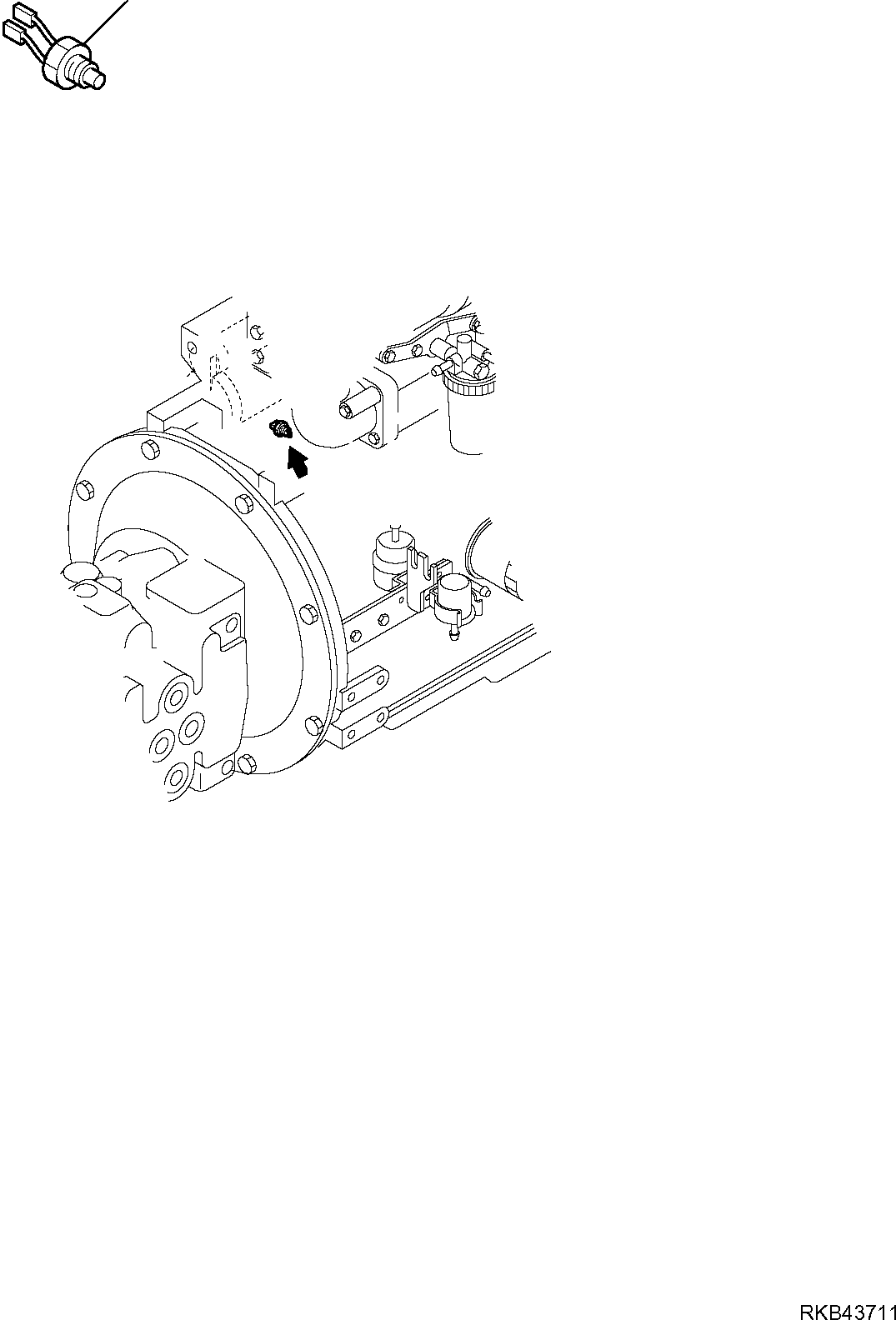 Skid Steer Loaders Komatsu / CK30-1 S/N F00003 AND UP(ck30) / ELECTRICAL SYSTEM (COLD WEATHER)(B-1540 : 1540)