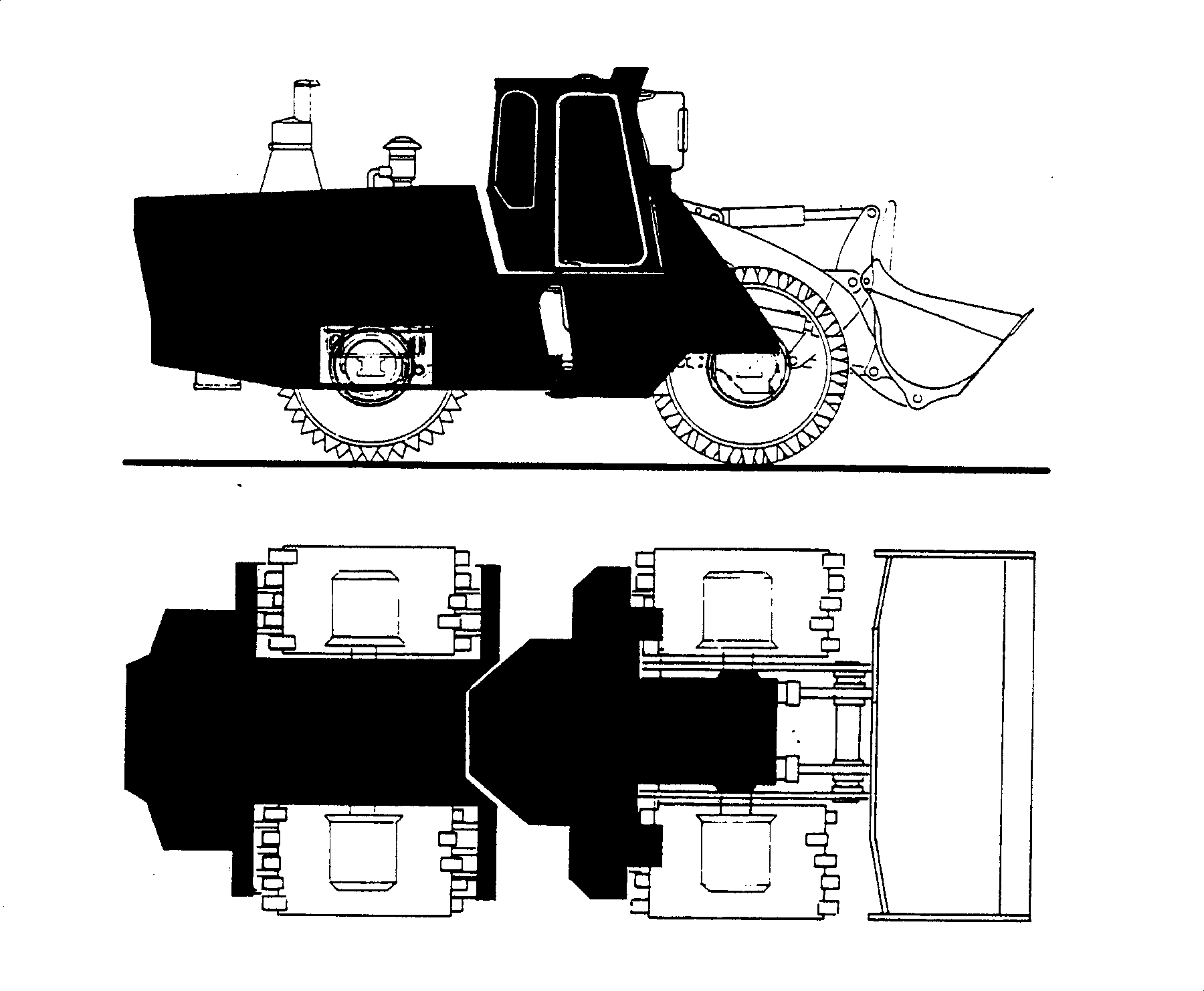 Compactors Komatsu / CL290 S/N 370620051 - Up(cl290) / 04 CHASSIS AND SUPERSTRUCTURE(04 : 04)