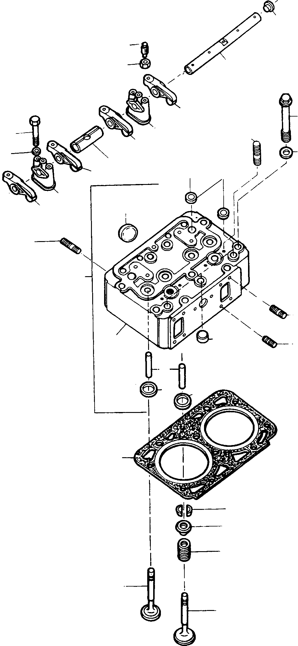 Compactors Komatsu / CL290 S/N 370620051 - Up(cl290) / CYLINDER HEAD AND ATTACHING PARTS(01-05 : A1898)