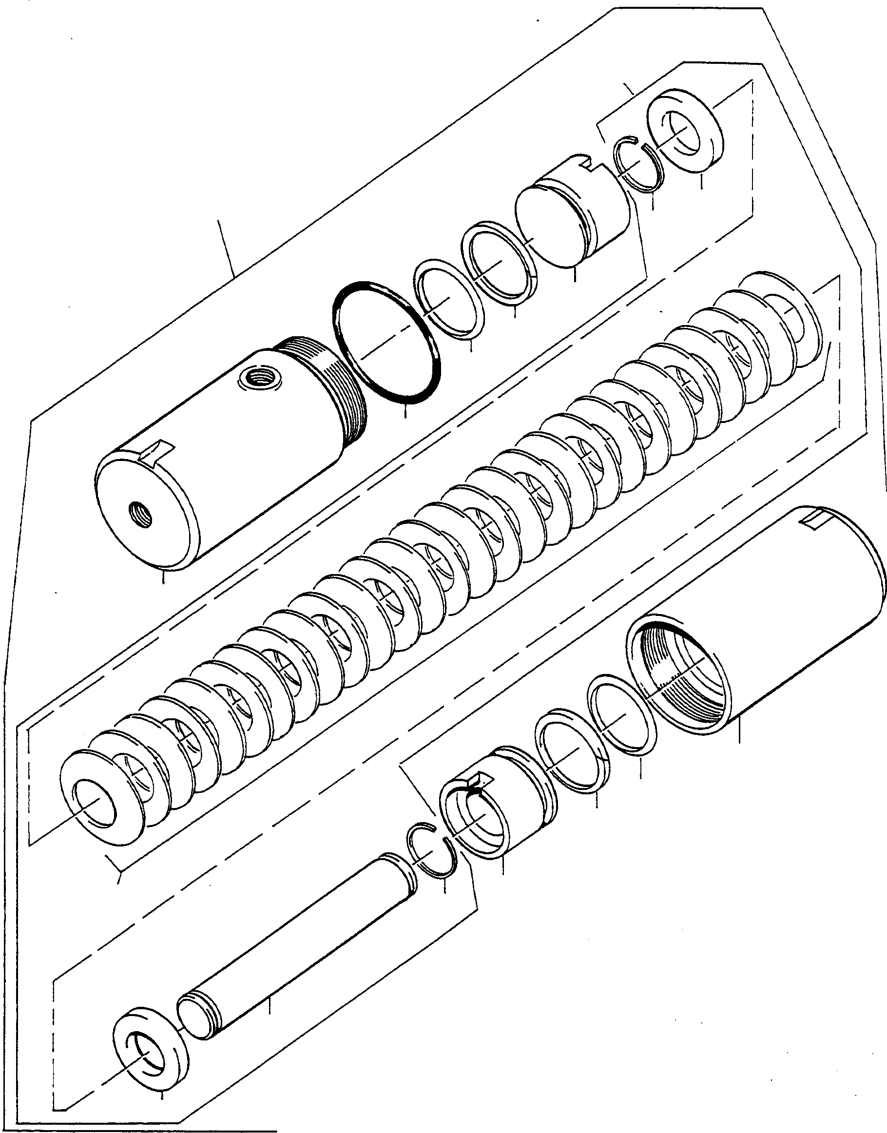 Compactors Komatsu / CL310 S/N 377320051 - Up(cl310) / STEERING, DAMPER(07-11 : A1979*)