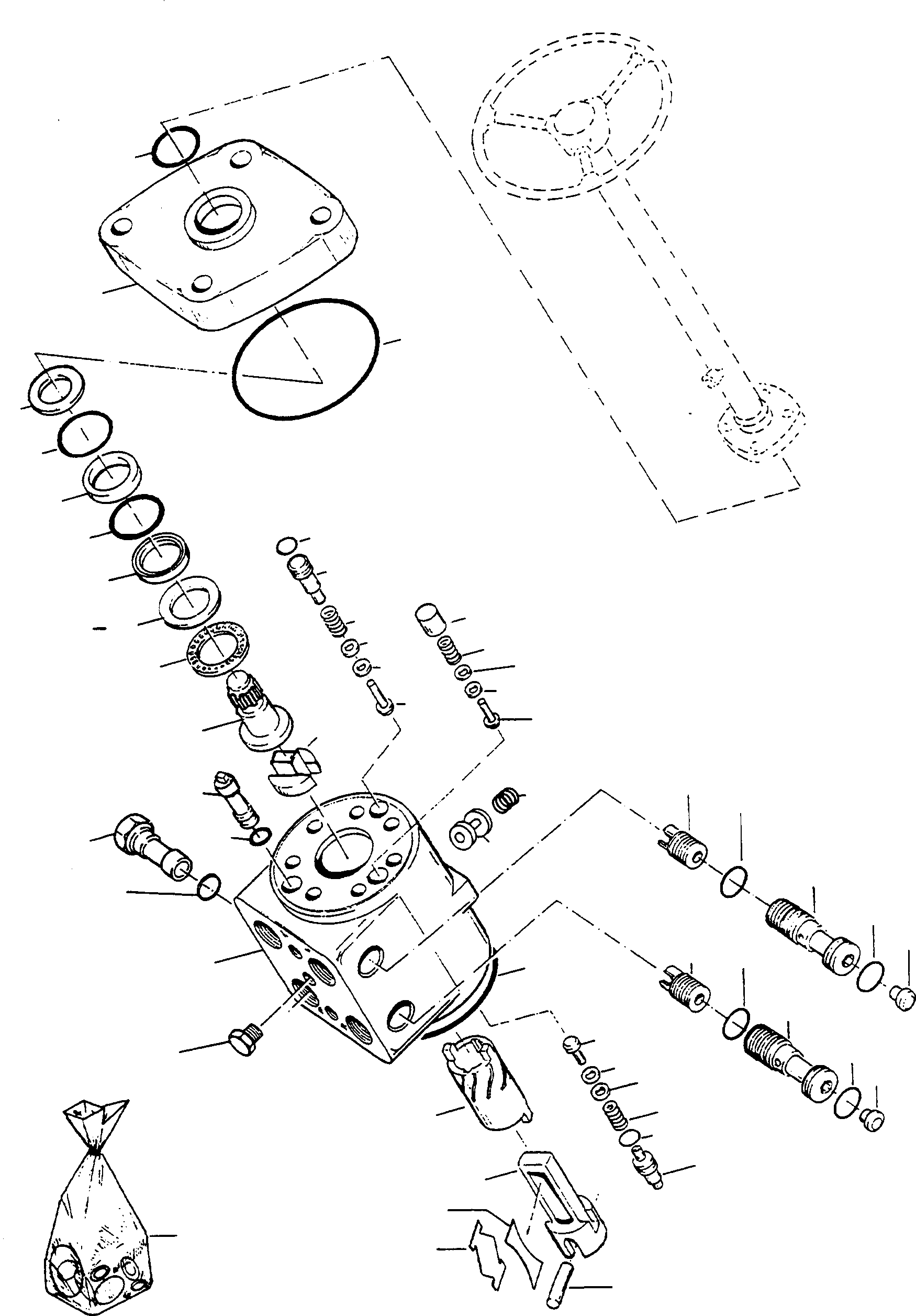 Compactors Komatsu / CL310 S/N 377320051 - Up(cl310) / STEERING UNIT(07-02|a : A3879)