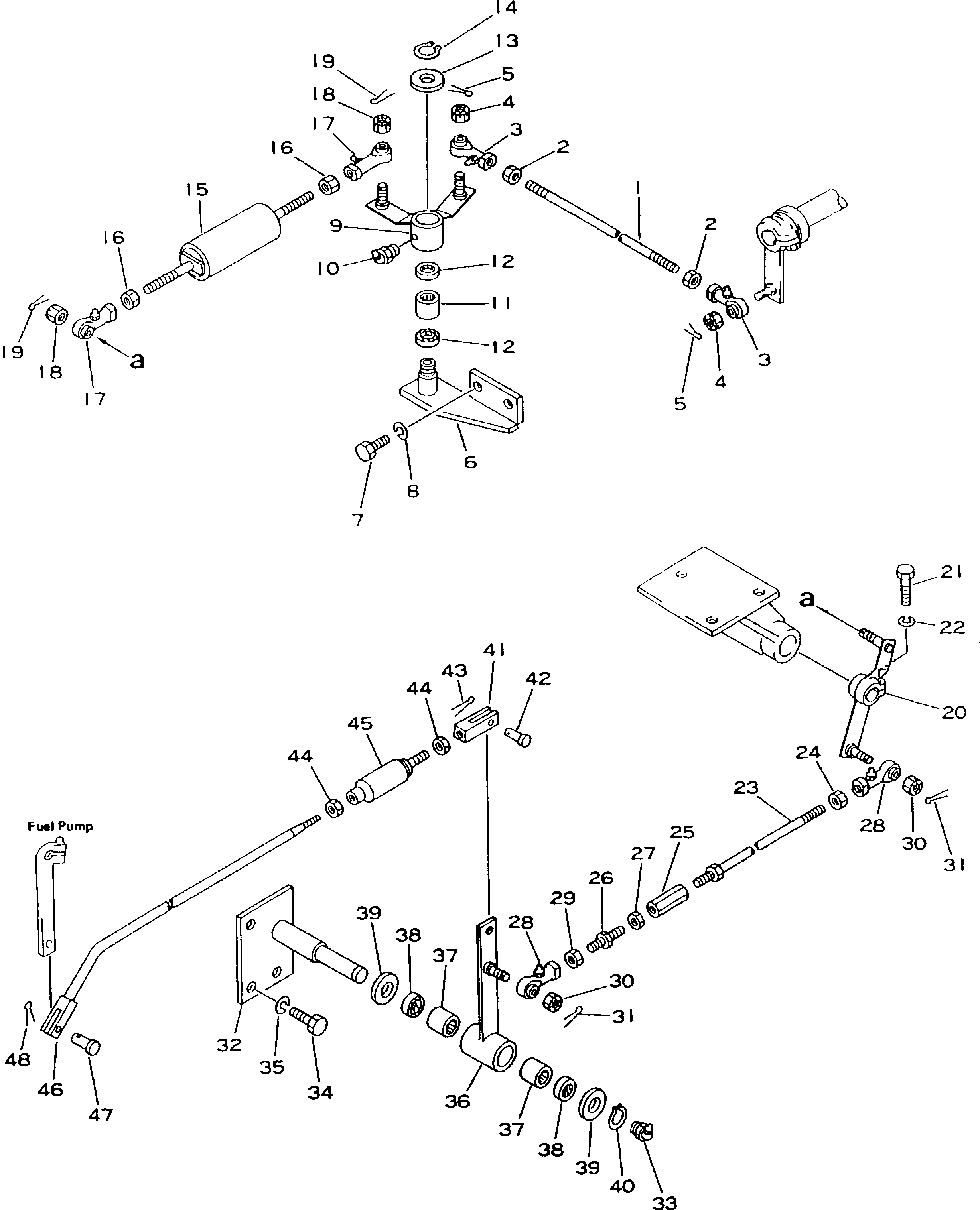 Pipelayers Komatsu / D155C-1P-ZZ S/N 15686-UP(d155c-0c) / FUEL CONTROL LINKAGE(030070 : 1122) Pipelayers Komatsu / D155C-1P-ZZ S/N 15686-UP(d155c-0c) / FUEL CONTROL LINKAGE(030070 : 1122)
