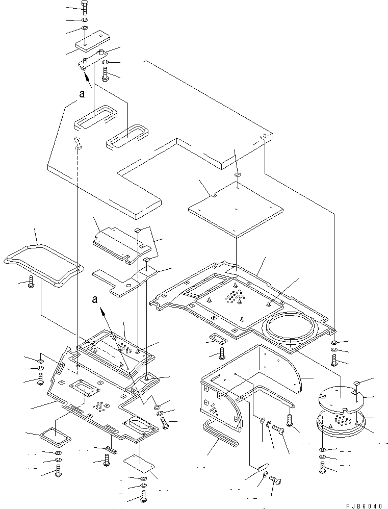 Pipelayers Komatsu / D155C-1P-ZZ S/N 15686-UP(d155c-0c) / INTERIOR(210050 : 1808)