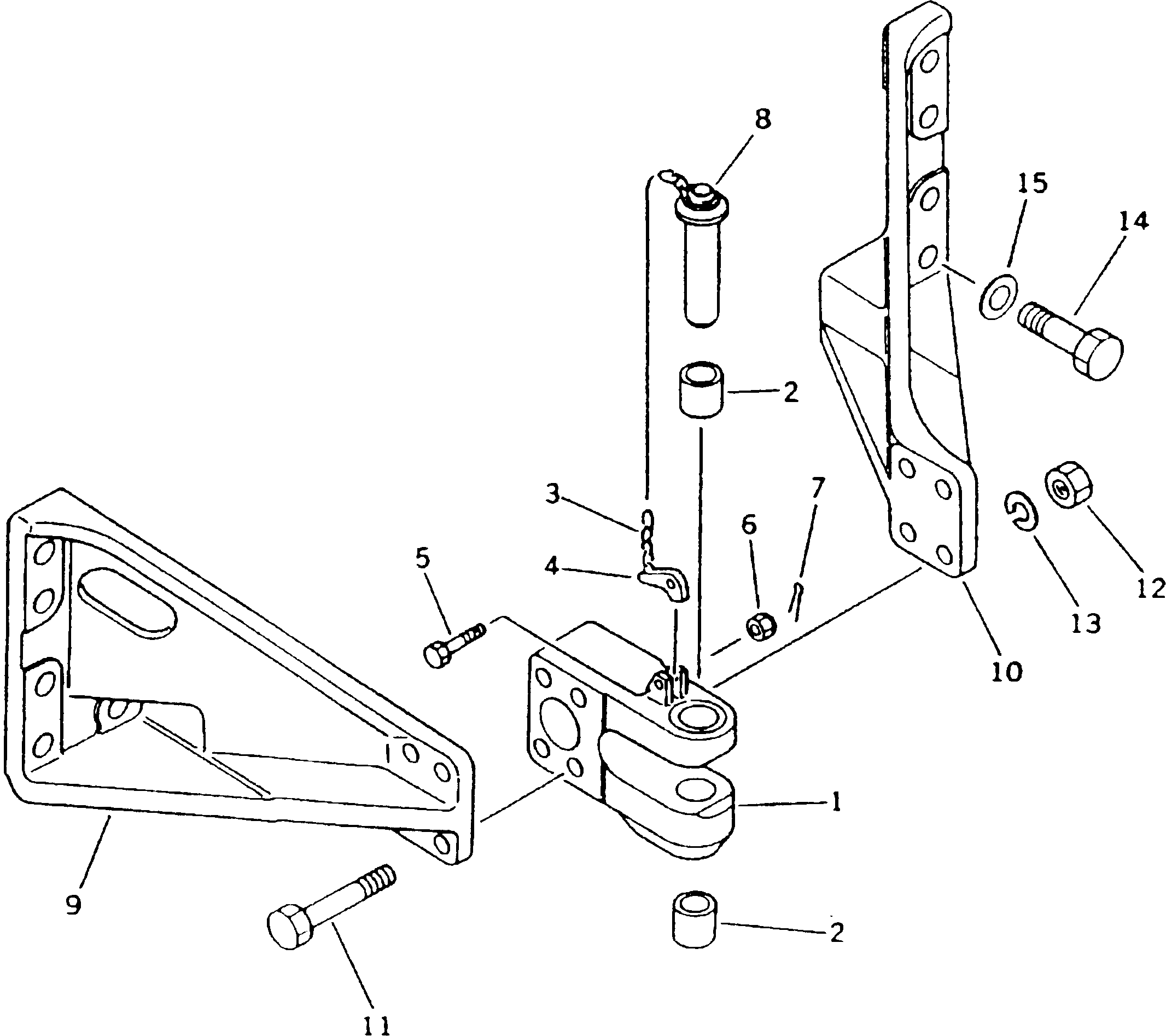Pipelayers Komatsu / D155C-1P-ZZ S/N 15686-UP(d155c-0c) / DRAWBAR (FIX)(210210 : 1834) Pipelayers Komatsu / D155C-1P-ZZ S/N 15686-UP(d155c-0c) / DRAWBAR (FIX)(210210 : 1834)