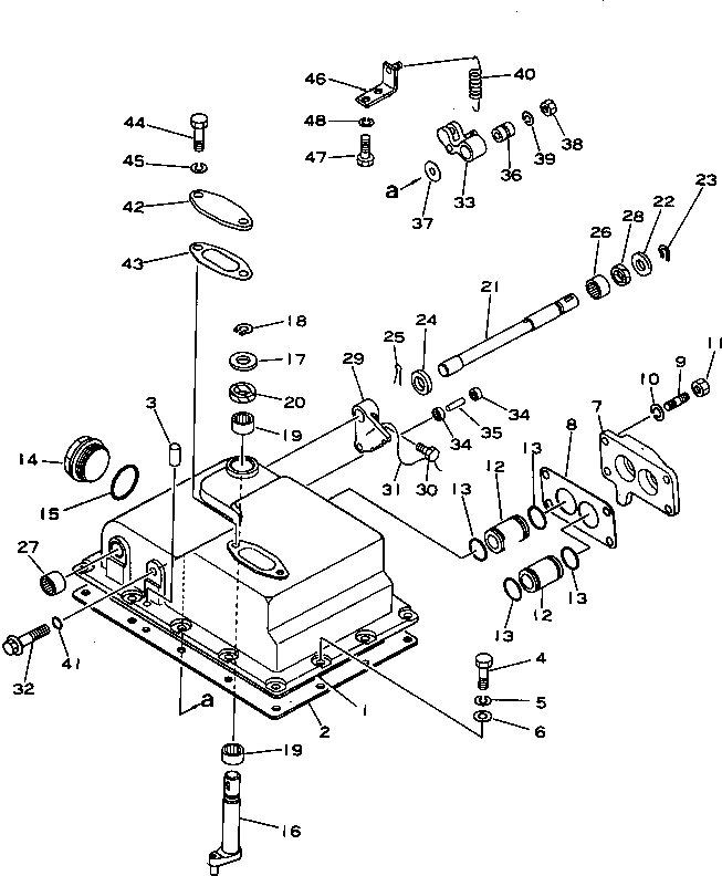 Pipelayers Komatsu / D155C-1P S/N 15686-UP (S6D155-4 Eng. Installed (-50cent. Spec.))(d155c-1c) / VALVE CONTROL LEVER(#15686-31302)(150520 : F2320-76A1) Pipelayers Komatsu / D155C-1P S/N 15686-UP (S6D155-4 Eng. Installed (-50cent. Spec.))(d155c-1c) / VALVE CONTROL LEVER(#15686-31302)(150520 : F2320-76A1)