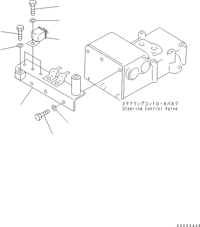 Pipelayers Komatsu / D155C-1 S/N 15686-UP (SA6D140-2 Eng. Installed)(d155c-3c) / SAFETY WIRING RELAY (FOR 140 ENGINE) (COLD WEATHER (A) SPEC.)(#31586-)(120050 : E0200-03A1)