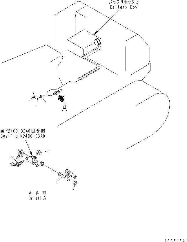 Pipelayers Komatsu / D155C-1 S/N 15686-UP (SA6D140-2 Eng. Installed)(d155c-3c) / BACK-UP ALARM (FOR 140 ENGINE)(#31643-)(120060 : E0420-01A0)