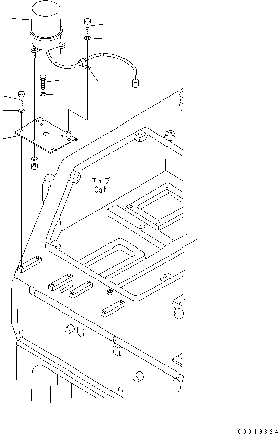 Pipelayers Komatsu / D155C-1 S/N 15686-UP (SA6D140-2 Eng. Installed)(d155c-3c) / BEACON  (FOR C.I.S.)(#31586-)(240260 : K0200-17A2)