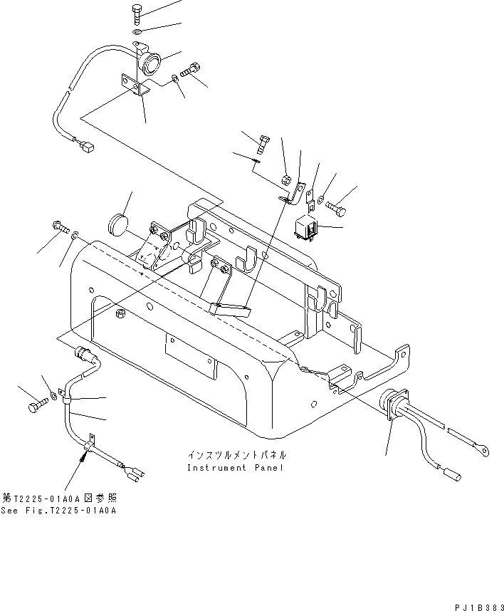 Pipelayers Komatsu / D155C-1 S/N 15686-UP (SA6D140-2 Eng. Installed)(d155c-3c) / OVER WIND ALARM(#31586-)(240750 : K2110-25A0)
