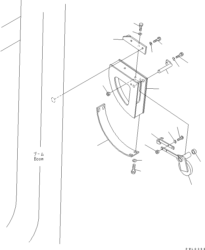 Pipelayers Komatsu / D155C-1 S/N 15686-UP (SA6D140-2 Eng. Installed)(d155c-3c) / LOAD INDICATOR (6.2M) (FOR RUSSIAN)(#31578-)(330150 : T2224-01A1)