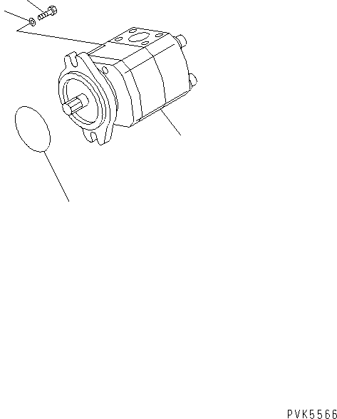 Bulldozers Komatsu / D20A-7-M S/N 78604-UP(d20a-7-r) / MAIN PUMP(180230 : H0210-01A0)