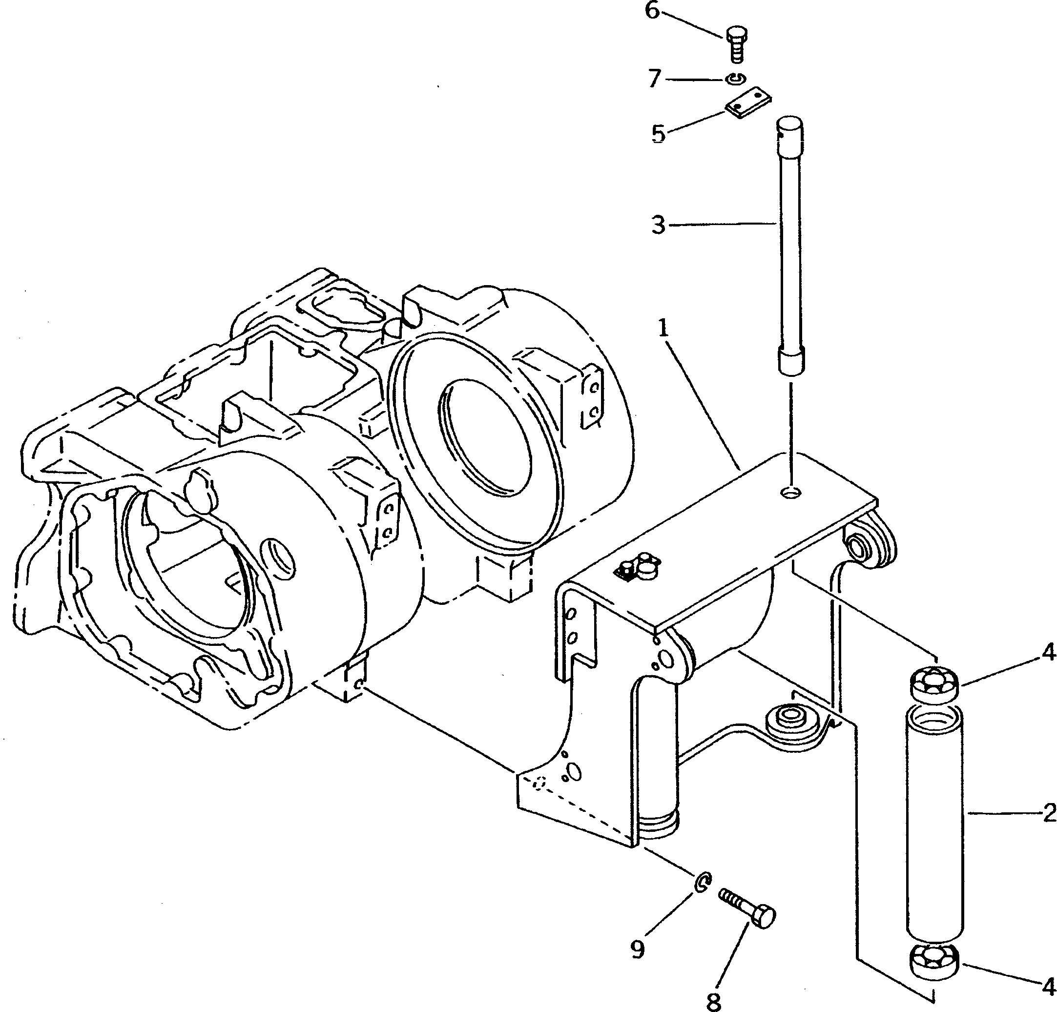 Bulldozers Komatsu / D20A-7-M S/N 78604-UP(d20a-7-r) / FAIR LEAD(330430 : T2520-01A0)