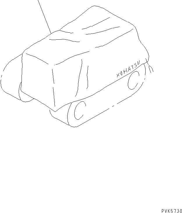 Bulldozers Komatsu / D21A-7T-M S/N 78604-UP(d21a-70r) / SEAT(FOR SHASSIS)(390100 : V0600-01A0)