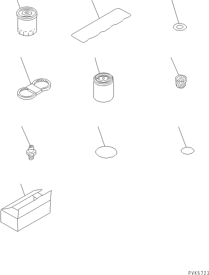 Bulldozers Komatsu / D21P-7A S/N 78604-UP (4D94E-1 (Emission) Eng. Installed)(d21p-7ac) / SPARE PARTS(#78604-78851)(390020 : V0100-01A3)