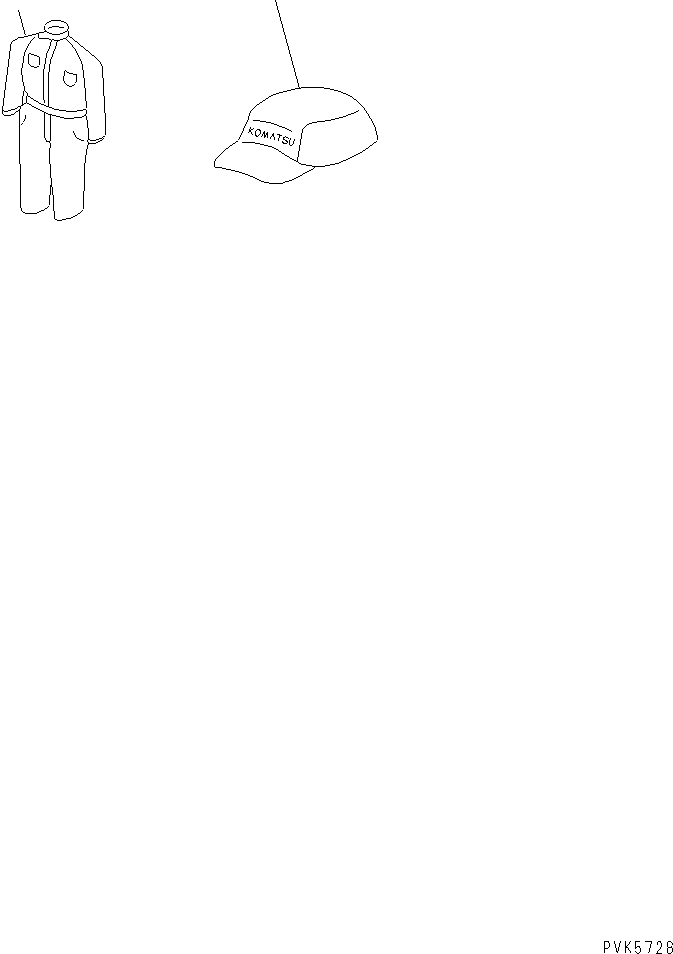 Bulldozers Komatsu / D21P-7A S/N 78604-UP (4D94E-1 (Emission) Eng. Installed)(d21p-7ac) / CAP & OVERALL(390060 : V0200-01A0)