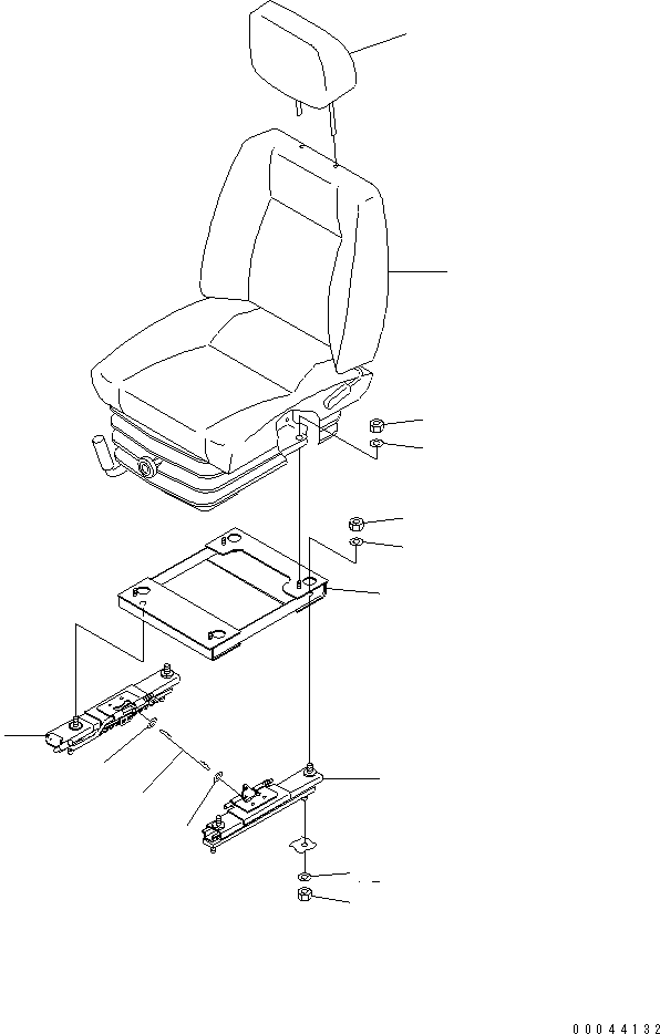 Bulldozers Komatsu / D275A-5 S/N 25001-UP(d275a-5c) / OPERATOR