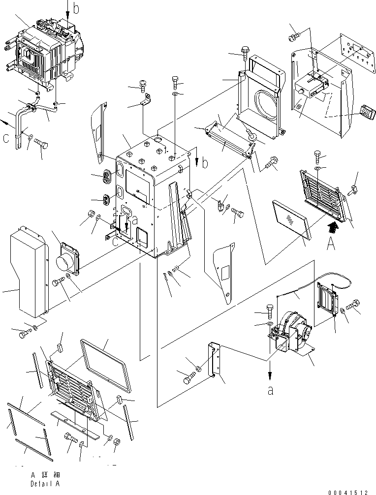 Bulldozers Komatsu / D275A-5 S/N 25001-UP(d275a-5c) / DASHBOARD (WITH AIR CONDITIONER) (1/2)(240860 : K2210-01A2)