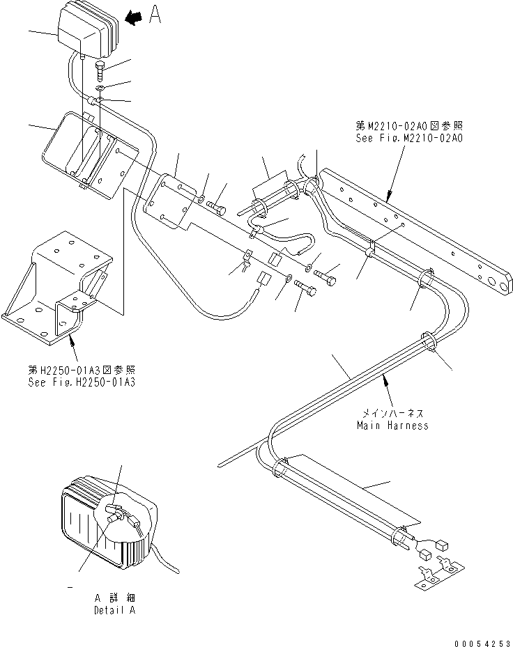 Bulldozers Komatsu / D275AX-5 S/N 20001-UP(d275ax-c) / RIPPER POINT LIGHT(#20244-)(330380 : T2470-01A1A)