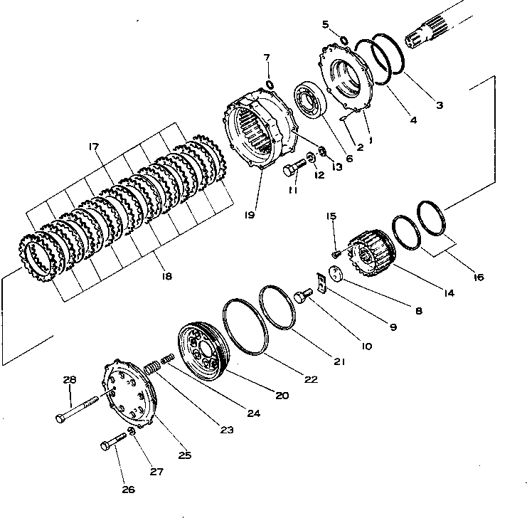 Pipelayers Komatsu / D355C-3 S/N 1800-UP (S6D155-4 Eng. Installed (Chassis only))(d355c-3c) / WINCH BRAKE GROUP(#3259-4000)(180310 : 1646) Pipelayers Komatsu / D355C-3 S/N 1800-UP (S6D155-4 Eng. Installed (Chassis only))(d355c-3c) / WINCH BRAKE GROUP(#3259-4000)(180310 : 1646)