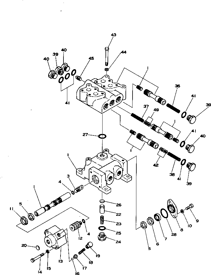 Pipelayers Komatsu / D355C-3 S/N 1800-UP (S6D155-4 Eng. Installed (Chassis only))(d355c-3c) / HIGH-LOW CLUTCH SELECT VALVE(#3259-4000)(180470 : 1662) Pipelayers Komatsu / D355C-3 S/N 1800-UP (S6D155-4 Eng. Installed (Chassis only))(d355c-3c) / HIGH-LOW CLUTCH SELECT VALVE(#3259-4000)(180470 : 1662)