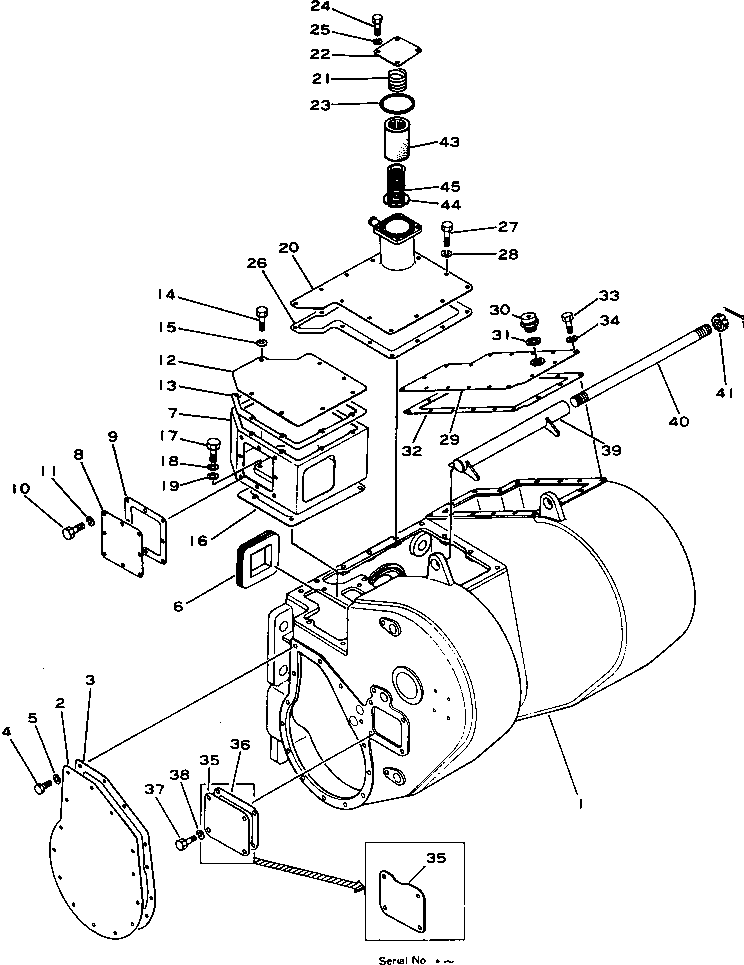 Pipelayers Komatsu / D355C-3 S/N 1800-UP (S6D155-4 Eng. Installed (Chassis only))(d355c-3c) / CASE (2/2)(#(1001)-)(330020 : 9102) Pipelayers Komatsu / D355C-3 S/N 1800-UP (S6D155-4 Eng. Installed (Chassis only))(d355c-3c) / CASE (2/2)(#(1001)-)(330020 : 9102)