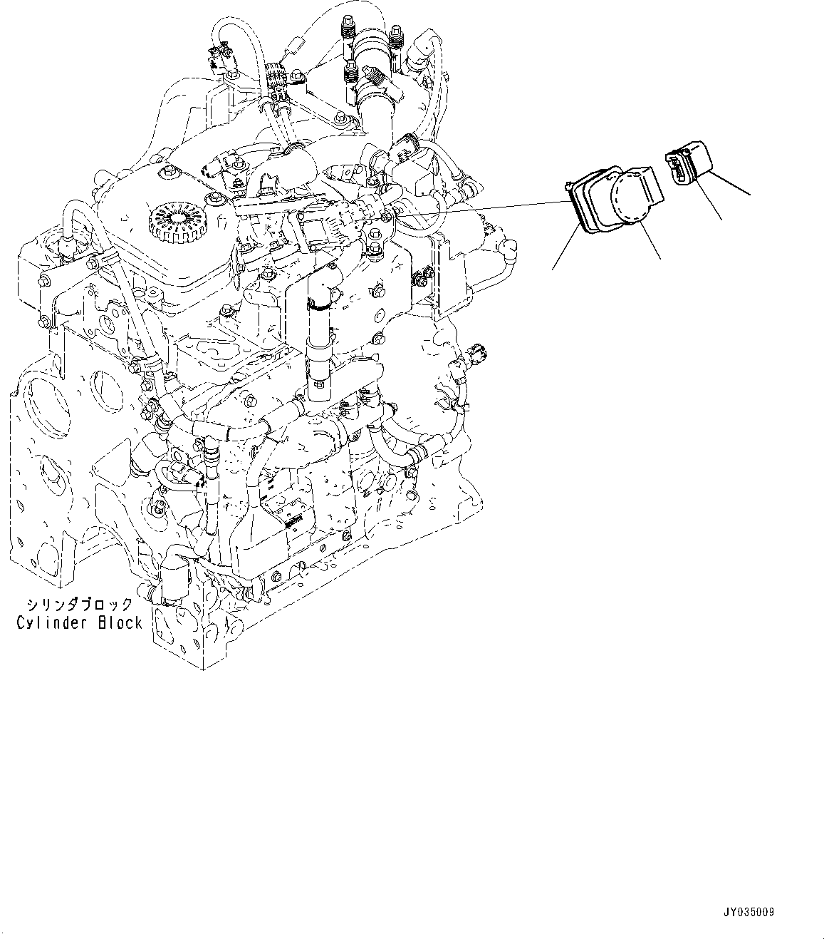 Komatsu parts book diagram for D51EXi-24 S/N B25001-UP: COVER