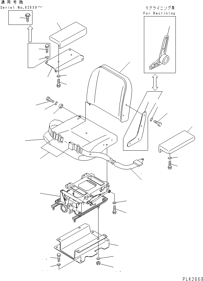 Bulldozers Komatsu / D58E-1A S/N 80888-UP (Straight Tilt Dozer)(d58e-1ac) / OPERATOR