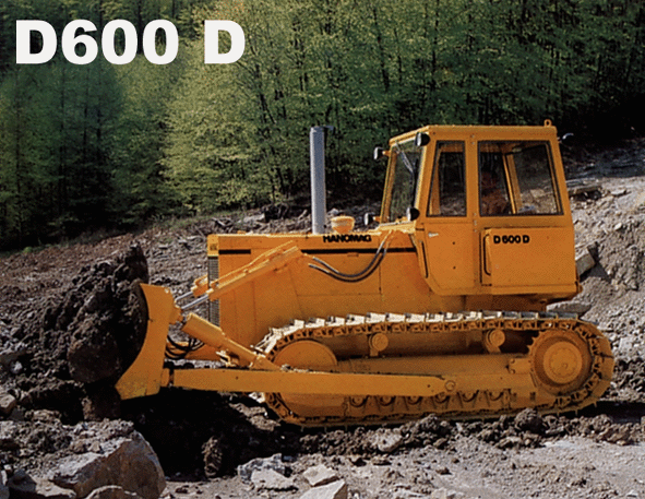 Bulldozers Komatsu / D600D S/N 331620001 - Up(d600d)
