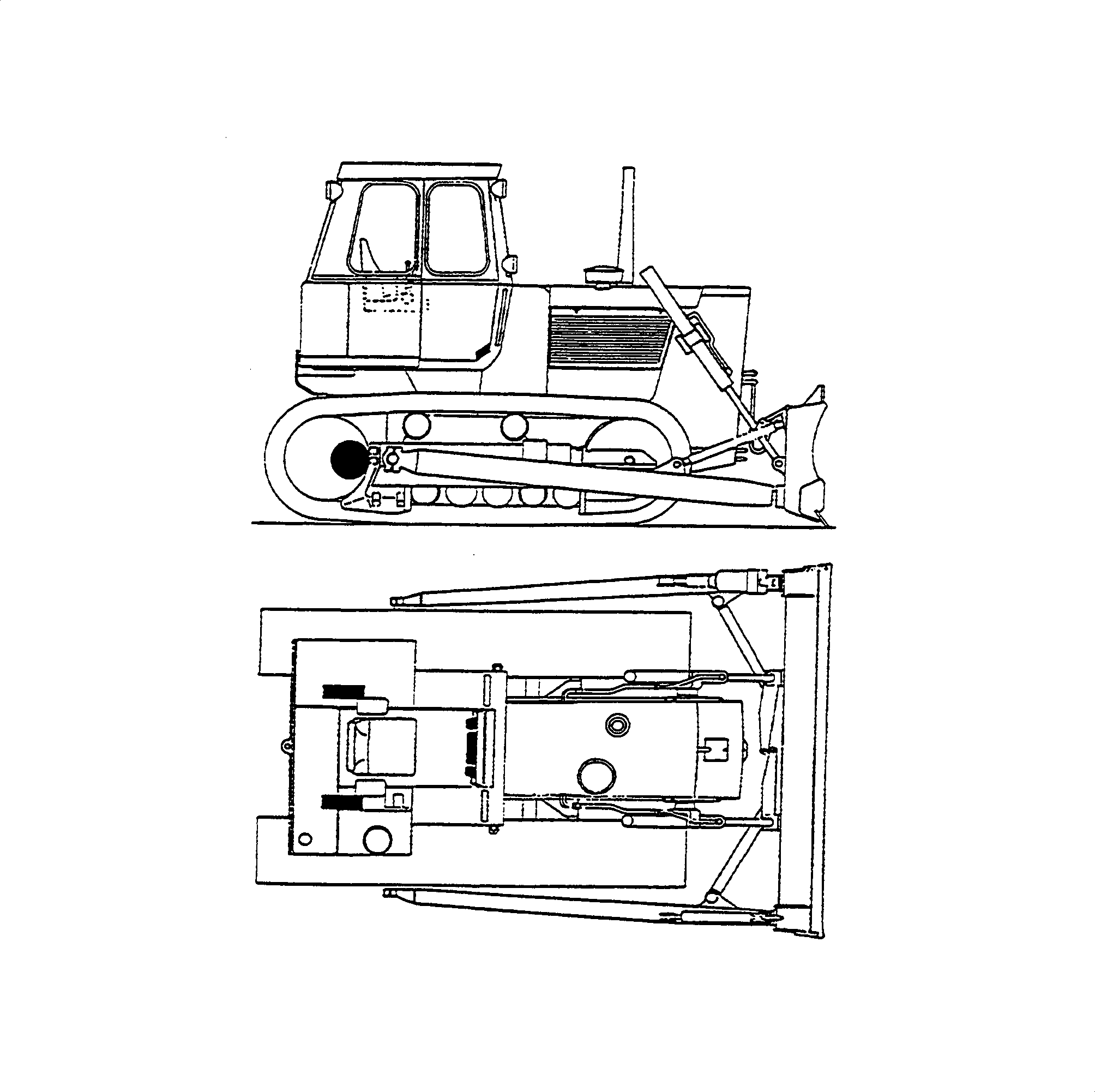 Bulldozers Komatsu / D600D S/N 331620001 - Up(d600d) / 03 STEERING SYSTEM, FRONT AXLE, BRAKE SYSTEM(03 : 03)