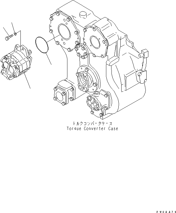 Bulldozers Komatsu / D63E-12 S/N 2001-UP (TRIMMING DOZER FOR CHINA)(d63e-10c) / HYDRAULIC PUMP(180030 : H0210-01A0)