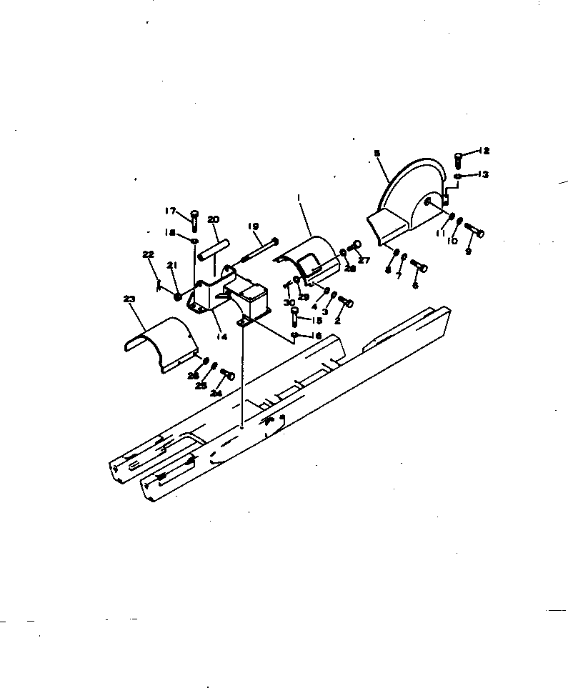 Bulldozers Komatsu / D65E-6 S/N 20295-UP(d65e-6c) / TRACK FRAME COVER(120020 : 1405)