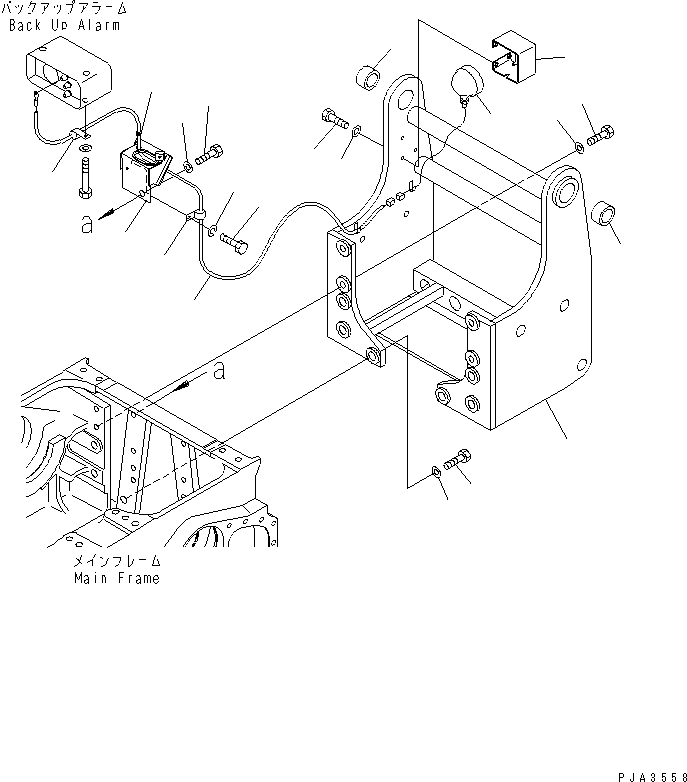 Komatsu parts book diagram for D65EX-12 S/N 60001-60941: TRIMMING SPEC. ADD. PARTS