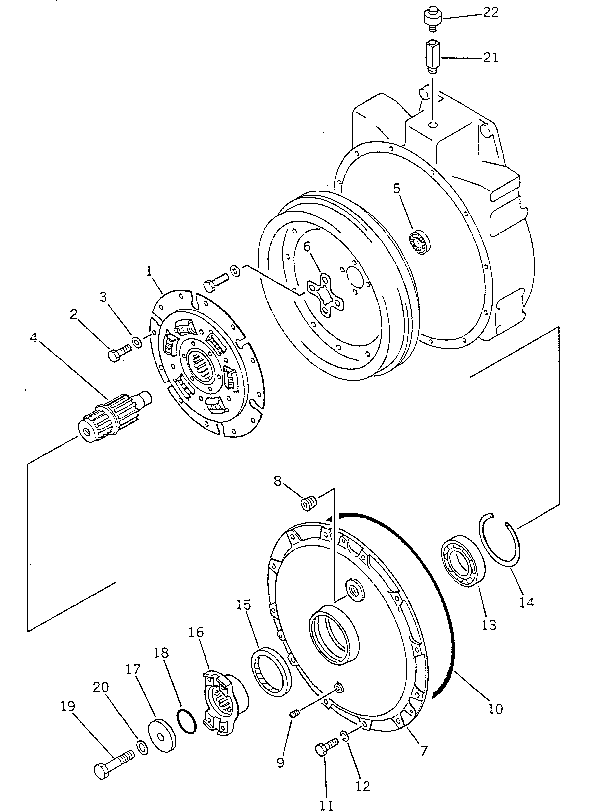Crawler Loaders Komatsu / D66S-1 S/N 1001-UP(d66s-1r) / DAMPER(060030 : 211) Crawler Loaders Komatsu / D66S-1 S/N 1001-UP(d66s-1r) / DAMPER(060030 : 211)